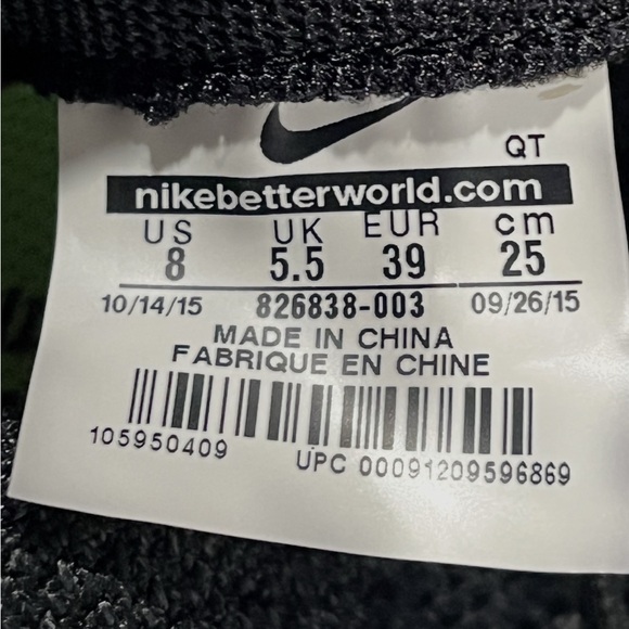 Nike WMNS Flyknit Lunar3 Midnight Pack 826838-003 Size 8 - Picture 15 of 15